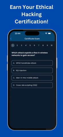 Learn Ethical Hacking Basics iPhone screenshot
