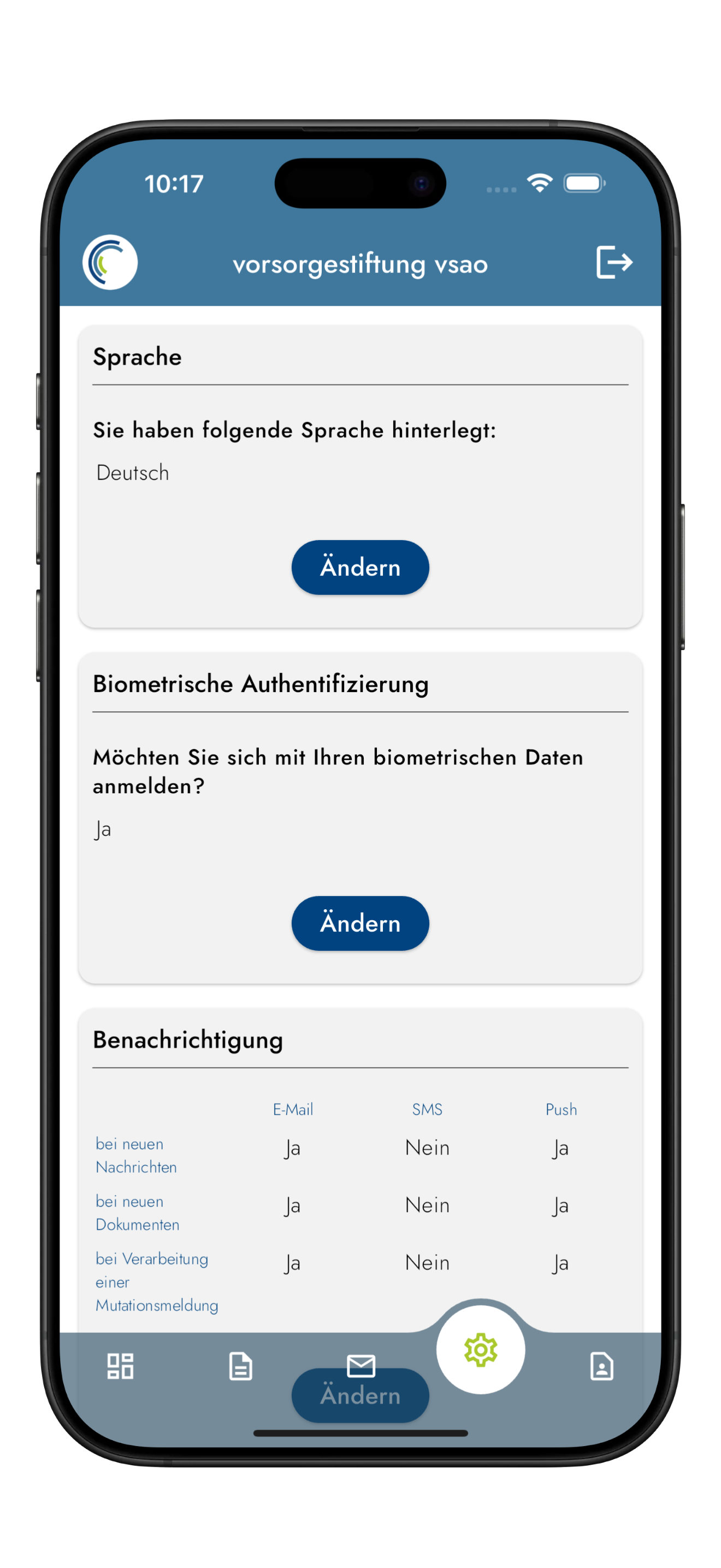 vorsorgestiftung vsao