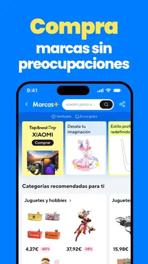 Captura de pantalla de AliExpress Shopping App en iPhone 4