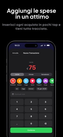 Keepy Traccia Risparmia Cresci screenshot