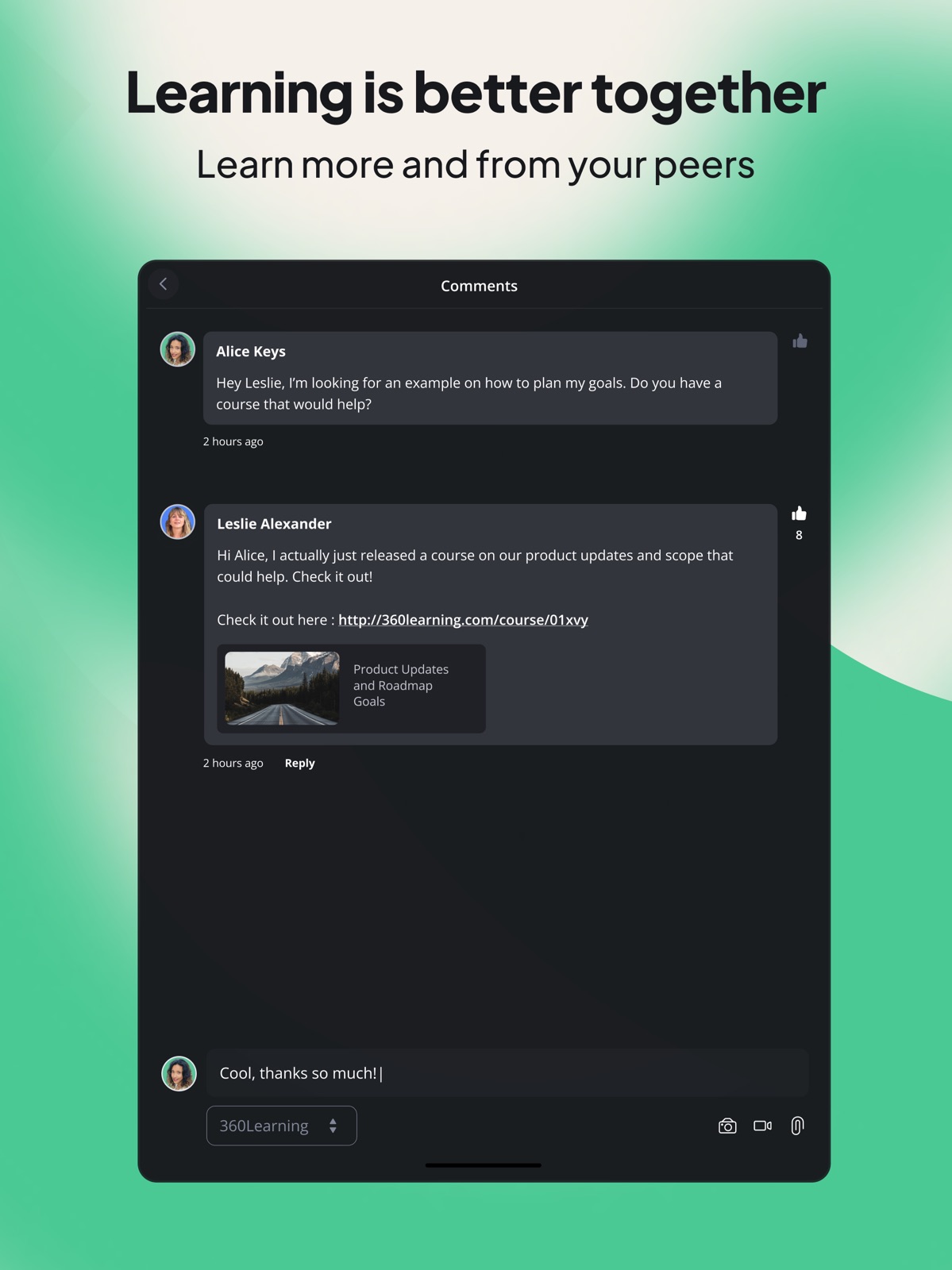 360Learning ipad screenshot 3