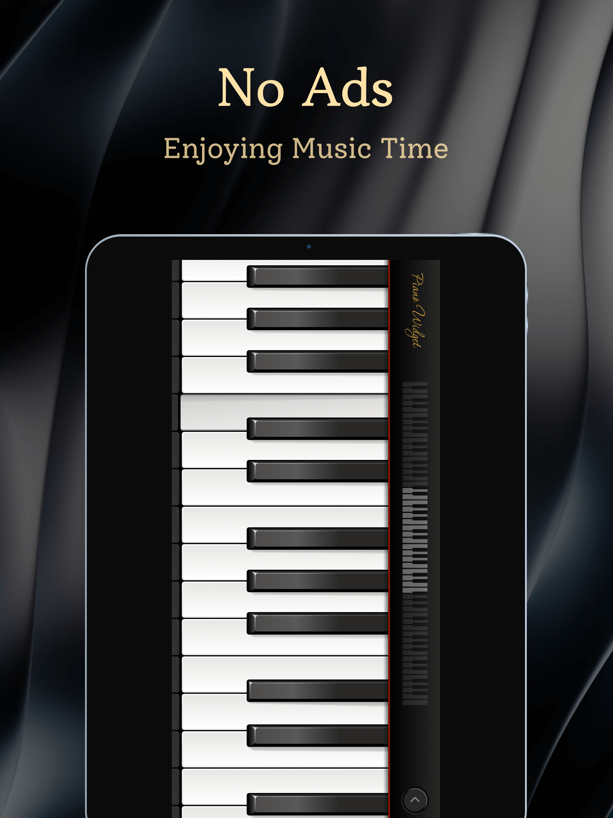 Piano Widget - 40+ Instruments