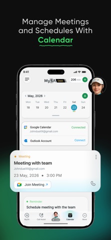 MySA : My Smart AI Assistant iPhone screenshot