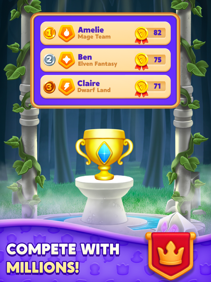 #6. Rune Puzzle: Match & Blast (iOS) 由: Velo Oyun Yazılım ve Pazarlama Anonim Şirketi