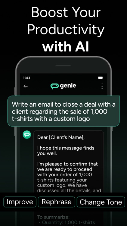 Chatbot AI Assistant - Genie