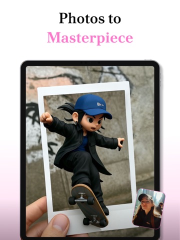Anime Art Generator - Molli AI iPad screenshot