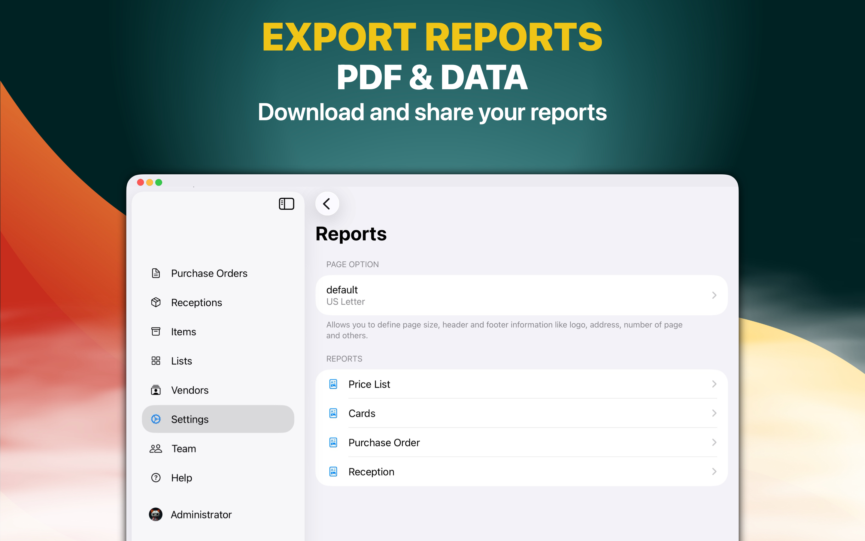 Purchase Order Center Pro screenshot 18