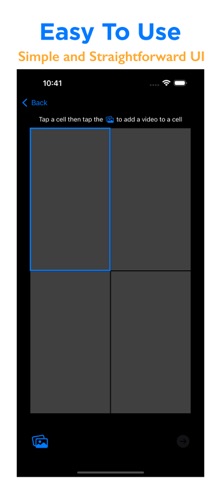 Simple Video Grid iPhone screenshot