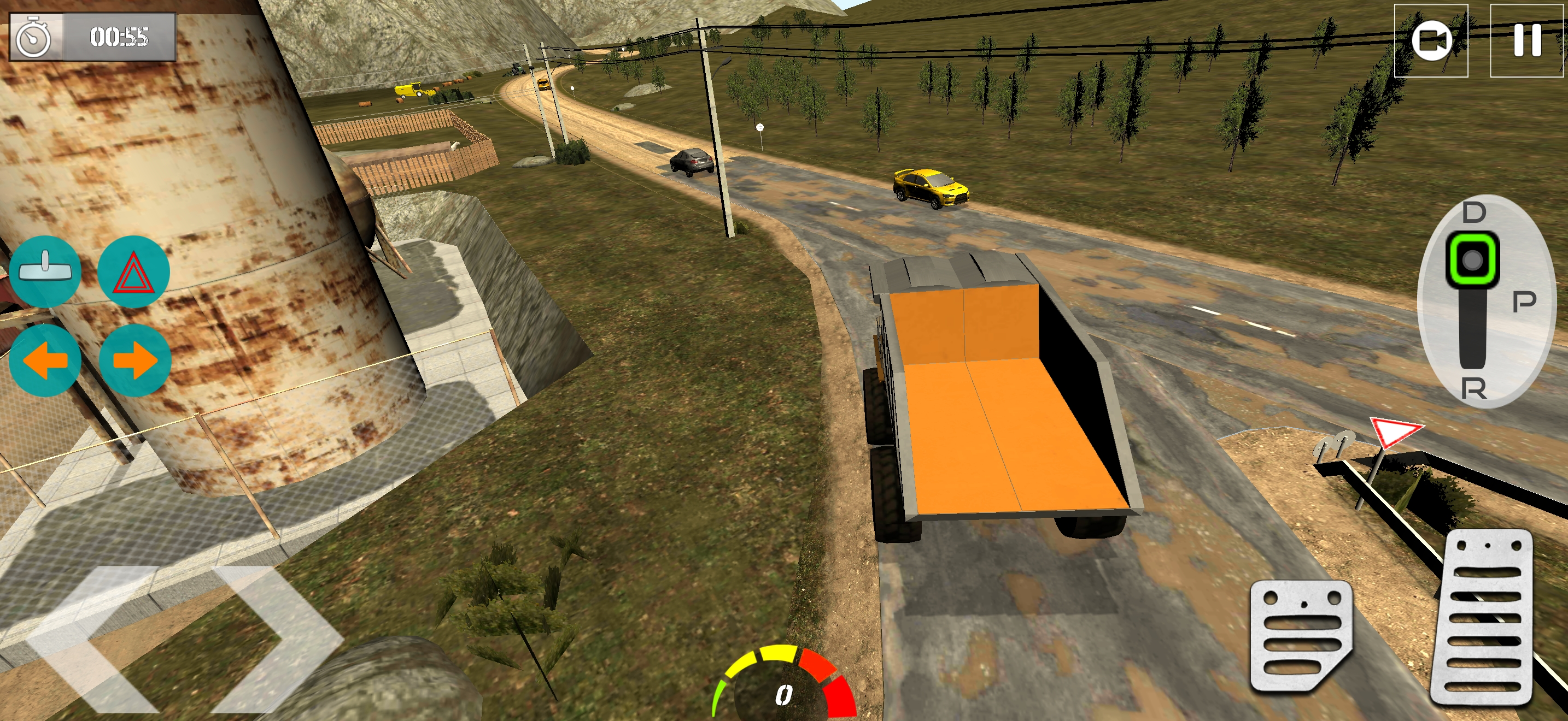 Heavy Excavator Dumper Truck