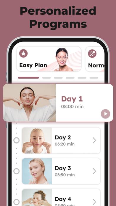 Face Yoga Exercises Screenshot