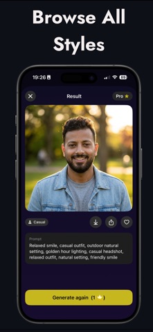 AI Headshot Generator Elite screenshot