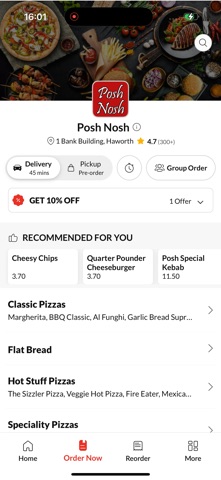 Posh Nosh. Screenshot 2 of 4