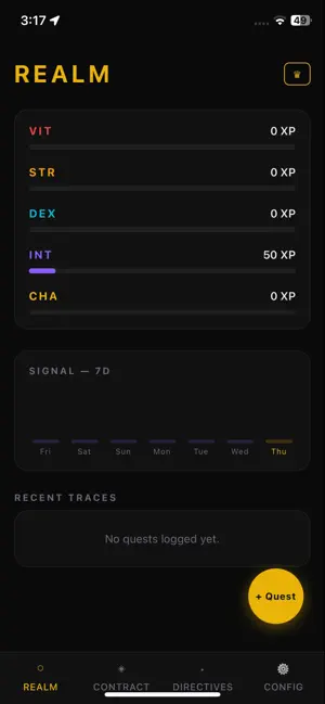 Sigils: Life RPG & AI Mentor screenshot 1