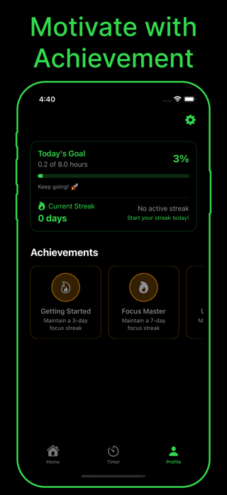 FocusLand: Pomodoro Timer Screenshot 4 of 7