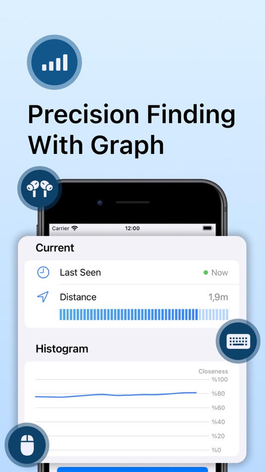 #2. Find Lost Bluetooth: BTFind (iOS) بواسطة: Optimize IT