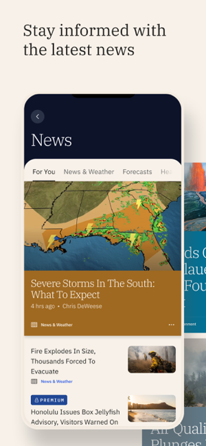 ‎Weather - The Weather Channel Screenshot