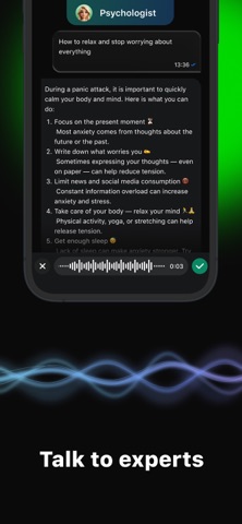 AI Chat Bot・Ask the Assistant iPhone screenshot