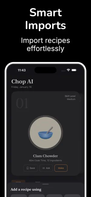 Chop - AI Cooking Coach screenshot 1