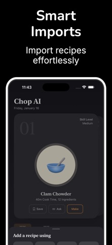 Chop - AI Cooking Coach Screenshot 1 of 3