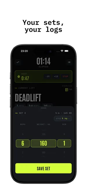 LS Gym Track screenshot 3