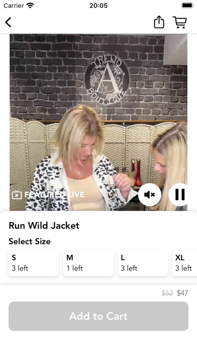 Trend A Boutique Screenshot 3 - AppWisp.com Trend A Boutique Screenshot 3 - AppWisp.com