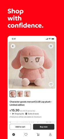 Mercari Japan: Anime Shopping iPhone screenshot