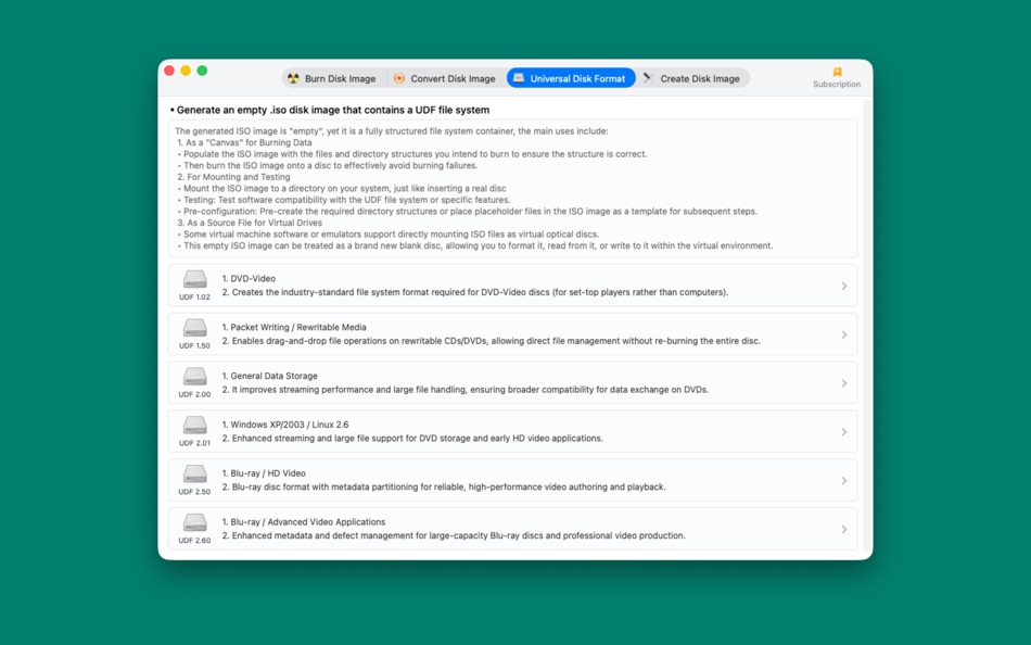 #4. Disk Image Toolbox (macOS) Által: 瑞英 段