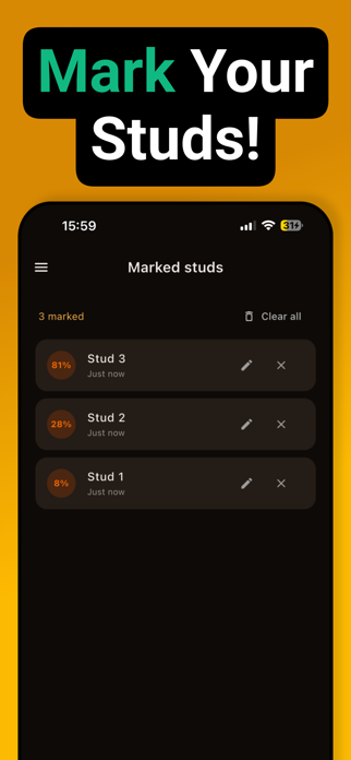 Wall Stud Detector Finder Screenshot 2 of 3