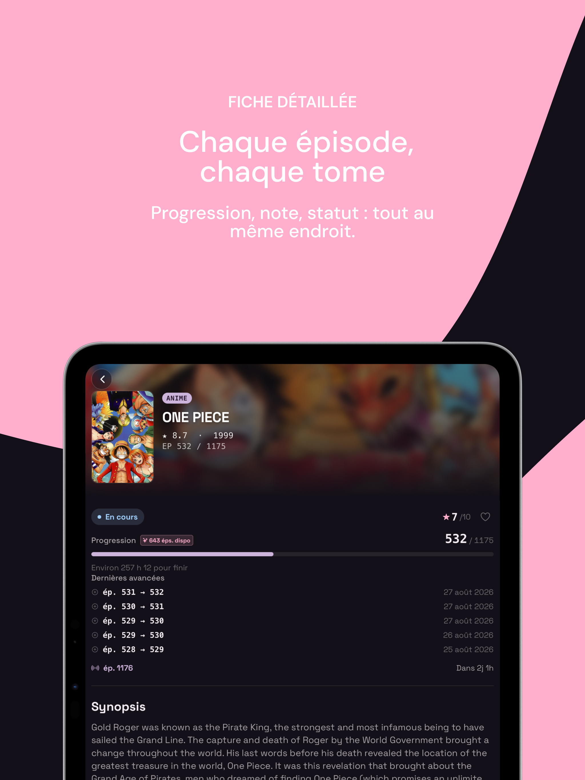 Trackr: Episodes & Chapters screenshot 13