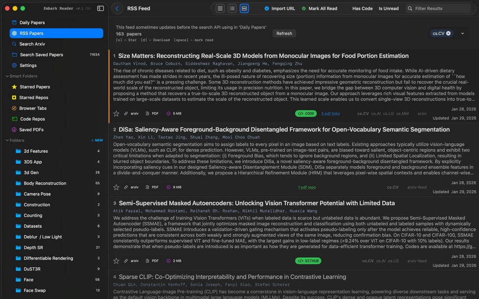 #2. Embark Reader (macOS) De: Laan Labs