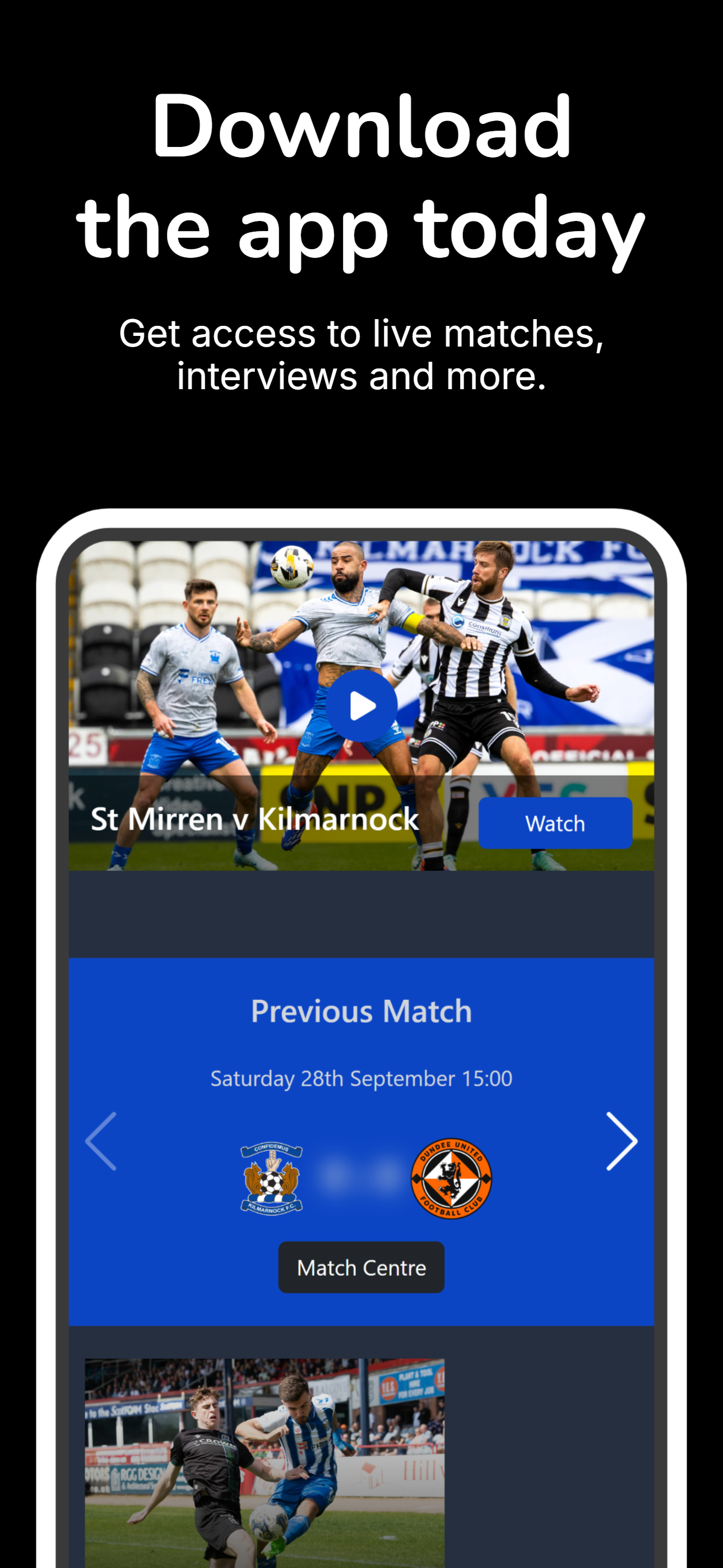 Kilmarnock TV screenshot 5