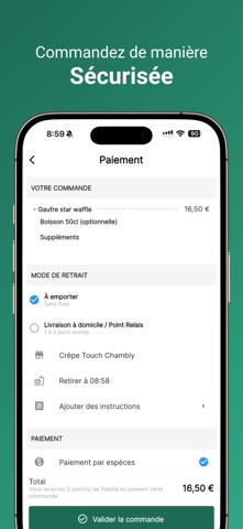 Crêpe Touch Chambly screenshot
