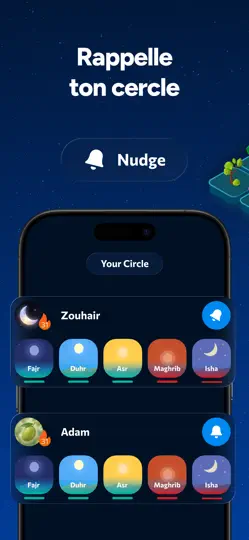 Capture d'écran de Just Pray: Track Muslim Prayer sur iPhone 6