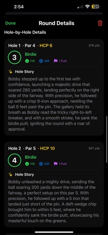 HoleStory Golf screenshot