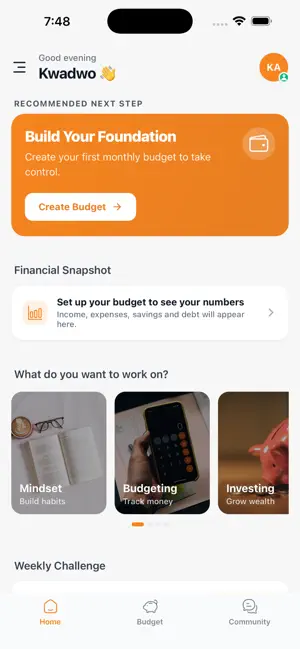 CedisPay Financial Budget App screenshot 2