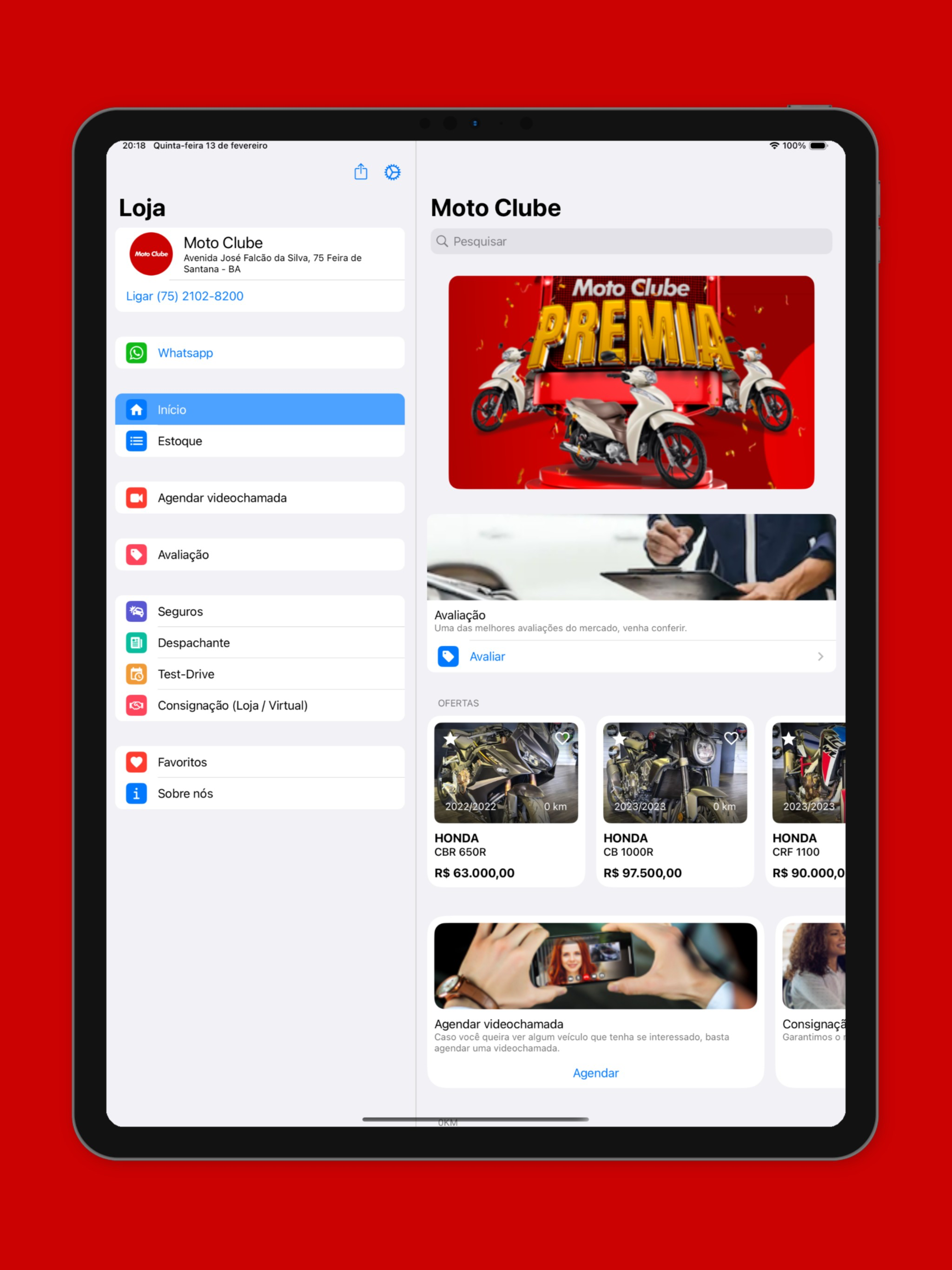 Moto Clube screenshot 5
