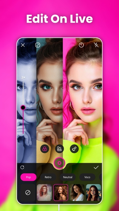 DigiCam FX - Vintage Camera iPhone screenshot 1 - Graphics & Design app