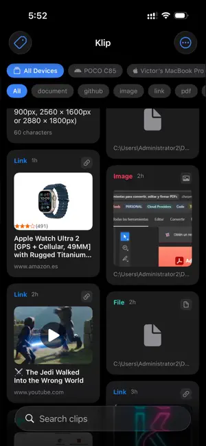 IO Mobile Lab - Klip screenshot 1