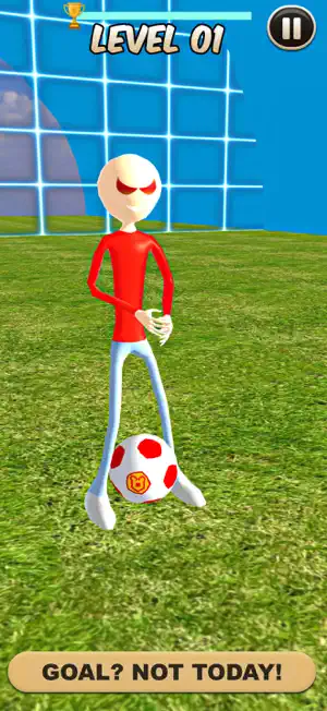 Football Kick Soccer Game 3D screenshot 1