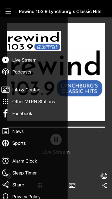VTRN Sports 93.3 FM Lynchburg Screenshot