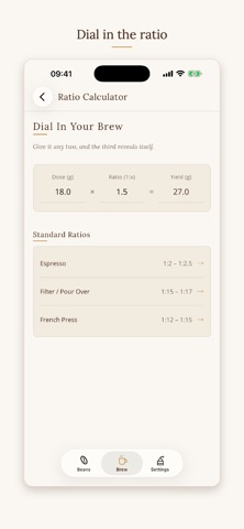 Kohii — The Barista Log screenshot