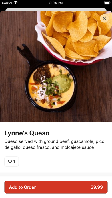 Urbano Enchilada Taco Bar iPhone screenshot 4 - Food & Drink app