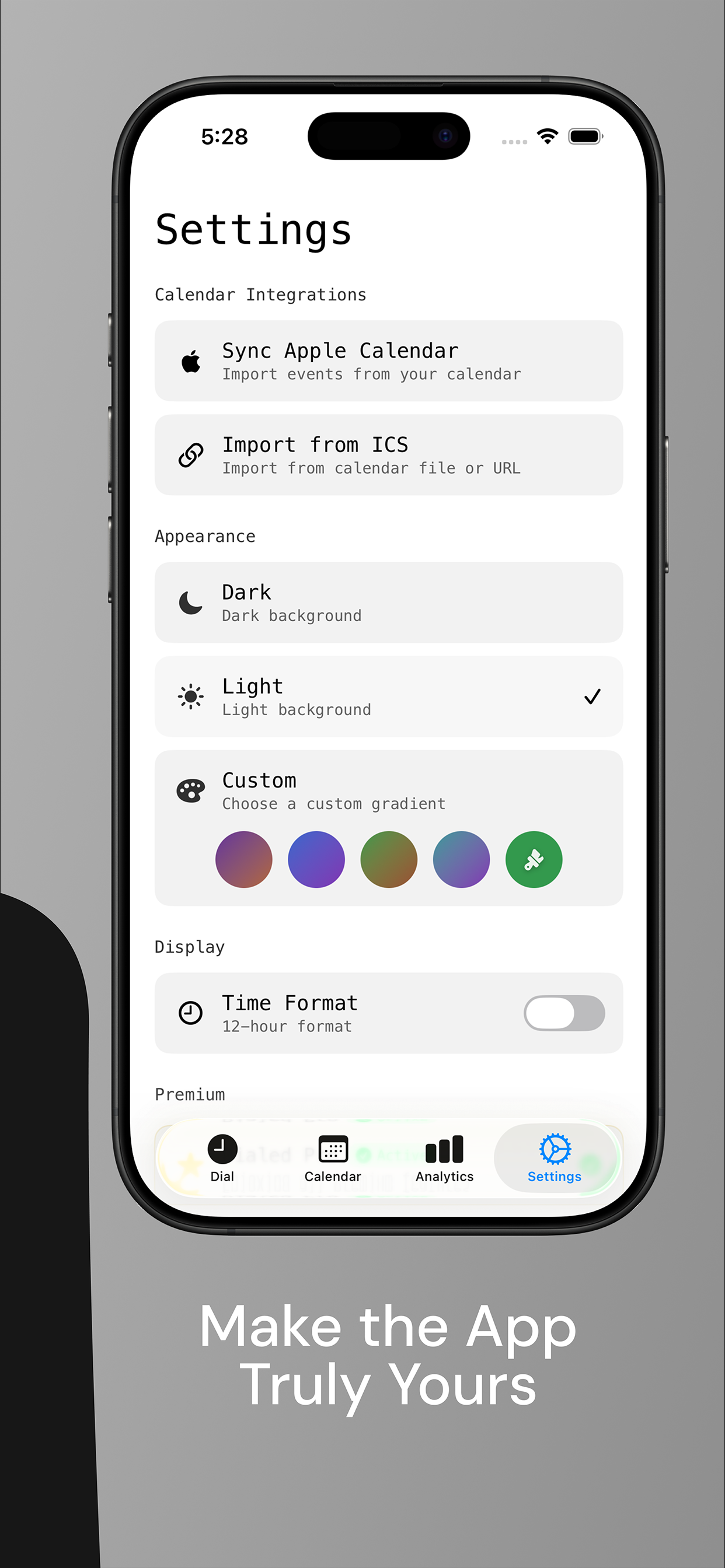 Dialed: Radial Day Planner screenshot 4