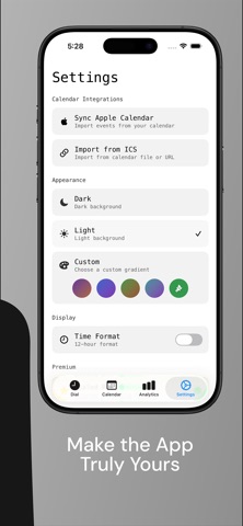 Dialed: Radial Day Planner Screenshot 4 of 8