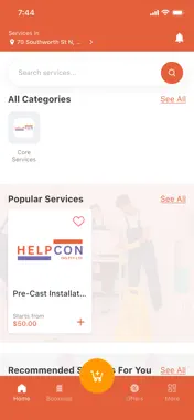 Helpcon Hire screenshot 2