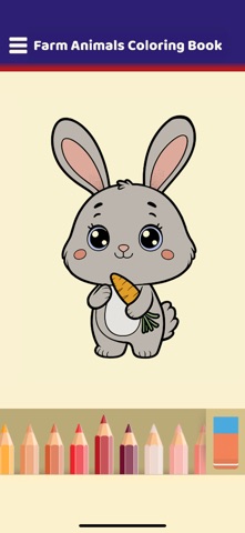 Farm Animals Coloring Book screenshot