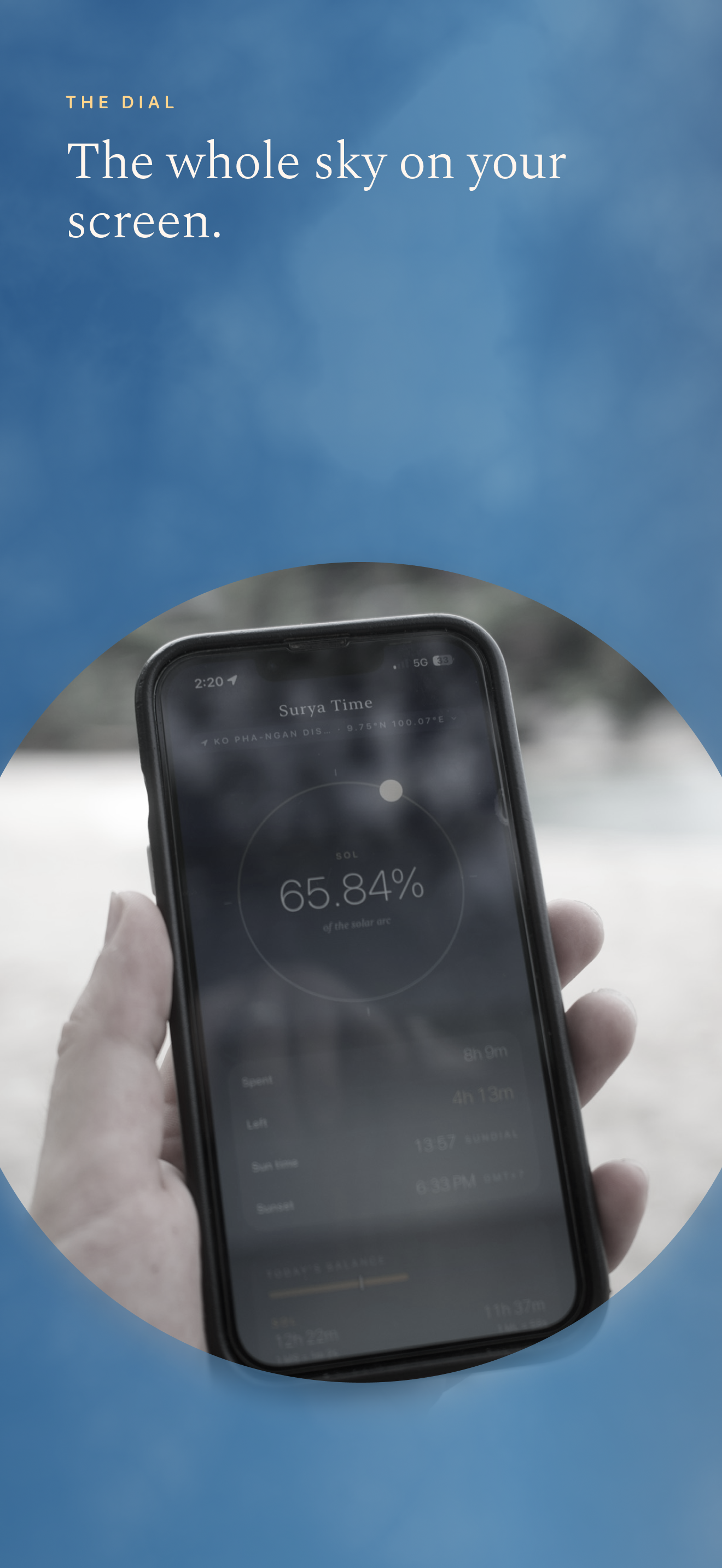 Surya Time - Sun Clock screenshot 4