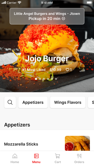 App screenshot