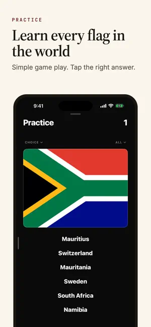 Betsy: Flag & Country Quiz screenshot 1