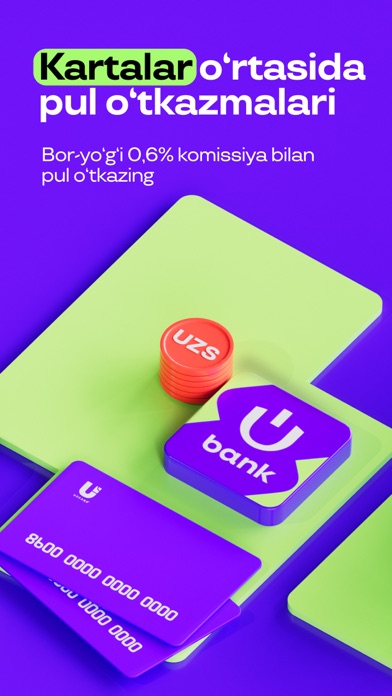 Uzum Bank online Screenshot
